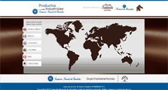 Desktop Screenshot of chocolatesindustrial.com